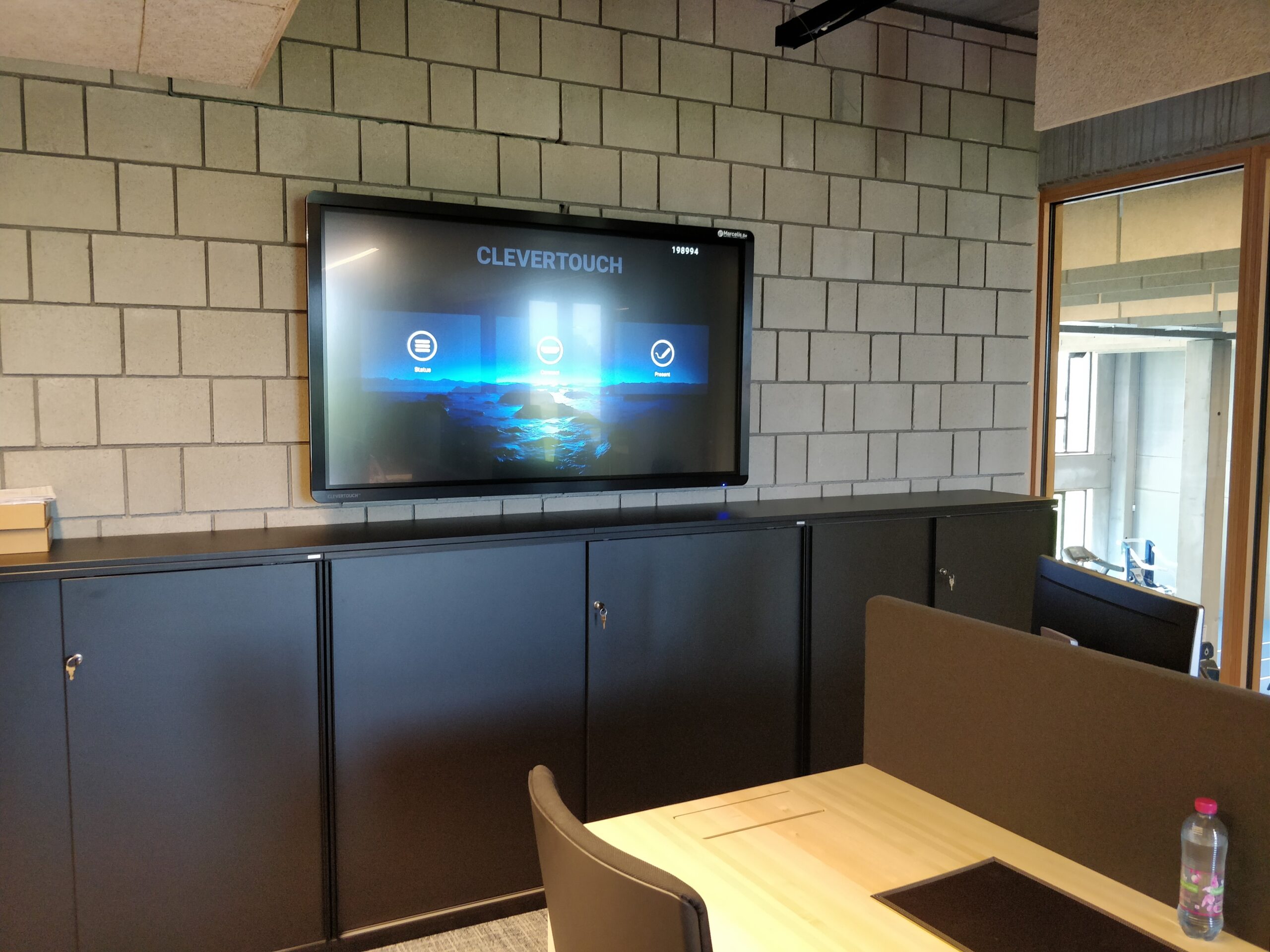 Club Brugge - Marcelis Smart Office - Clevertouch touchscreen - Belgie - Vlaams brabant