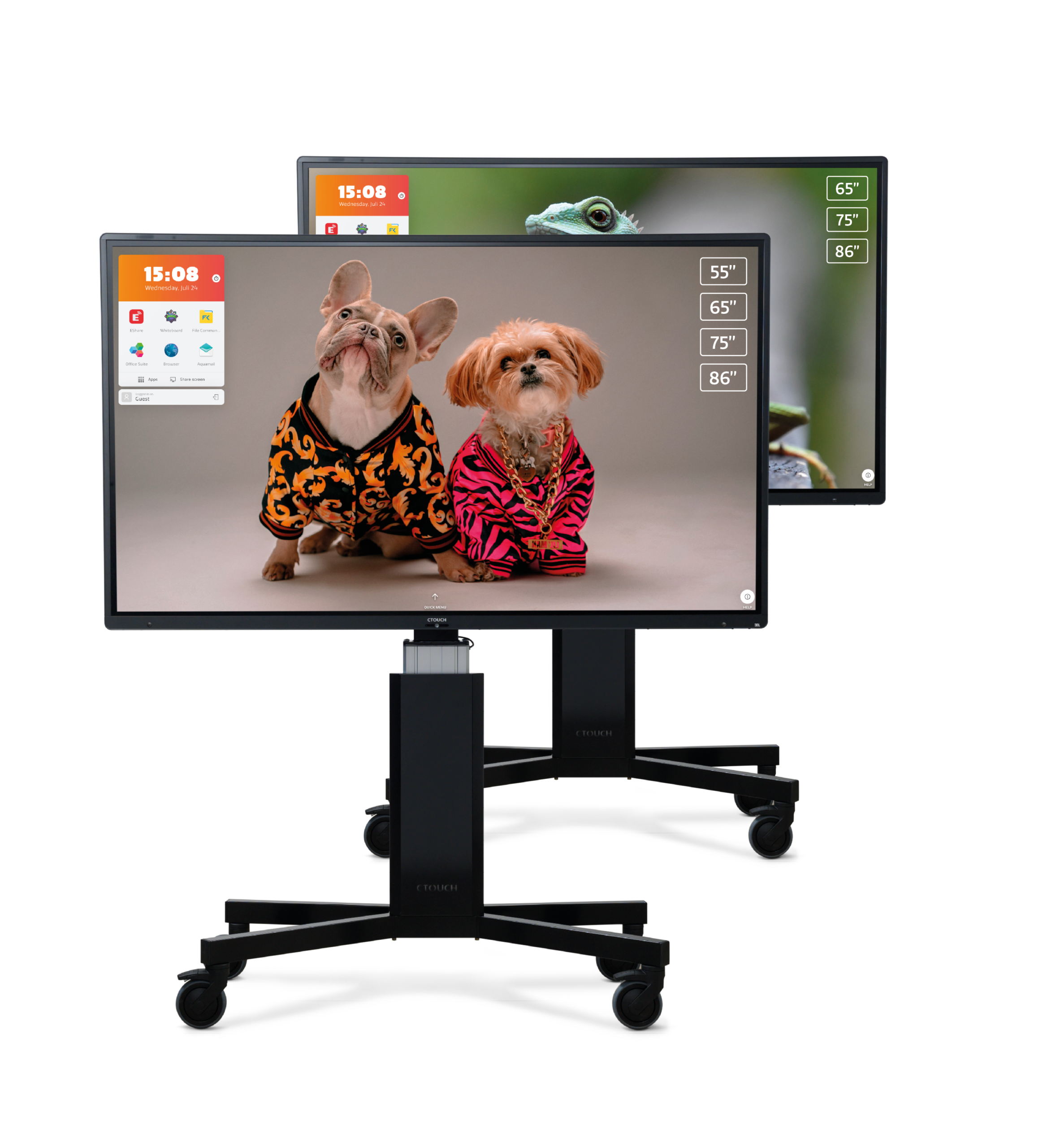 CTOUCH Riva R2 D2 touchscreen digibord 2023 CTOUCH Riva R2 D2 touchscreen digibord 2023