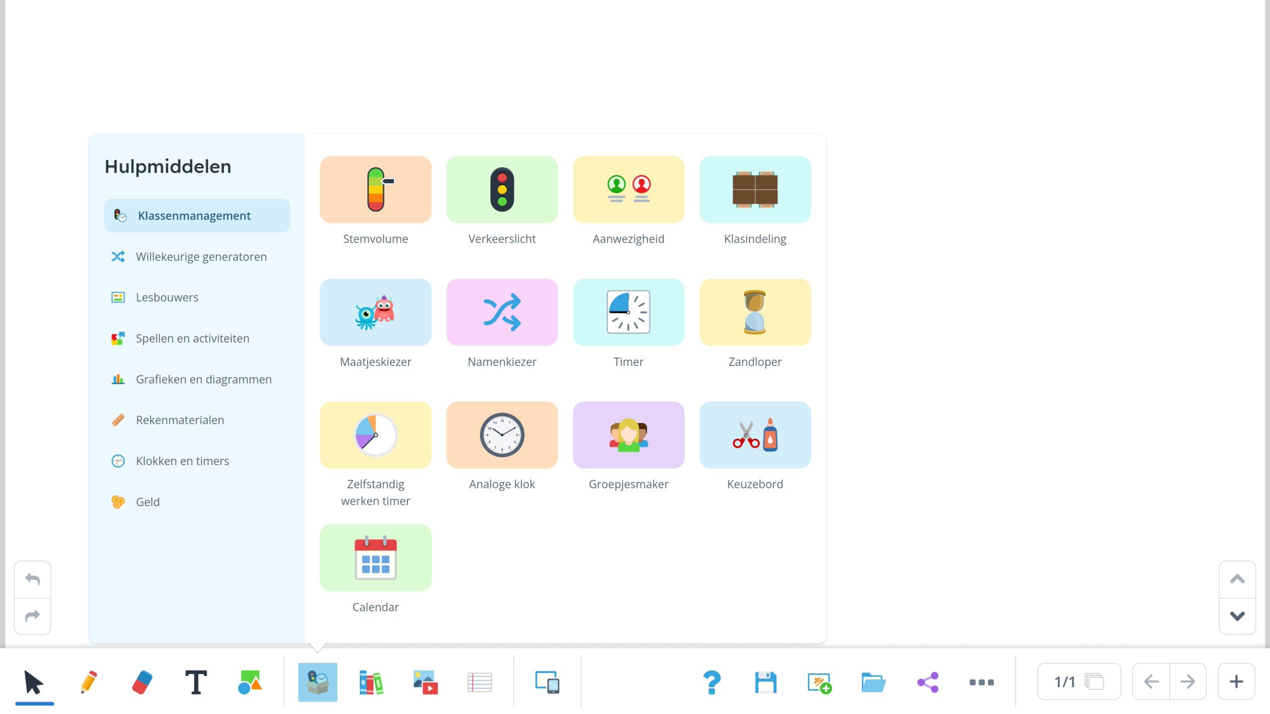 CTOUCH i3connect Gynzy App gratis te gebruiken tools