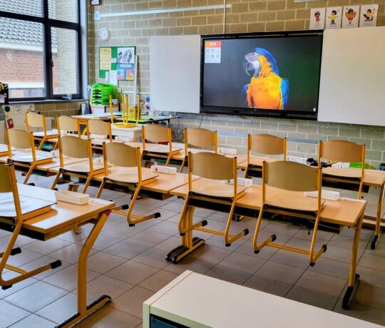 lesbord interactief touchscreen i3connect whiteboard