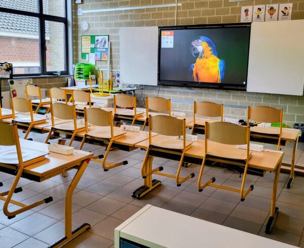 lesbord interactief touchscreen i3connect whiteboard