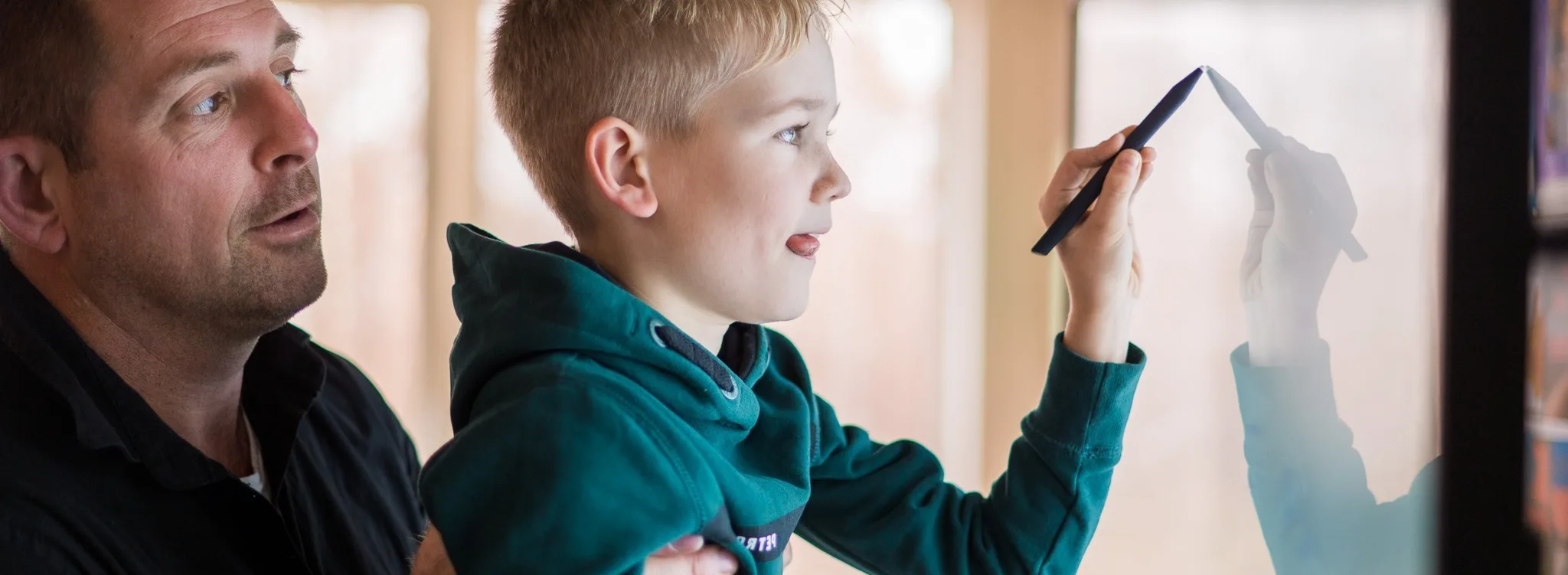 i3connect ctouch klaslokaal lesbord smartboard touch