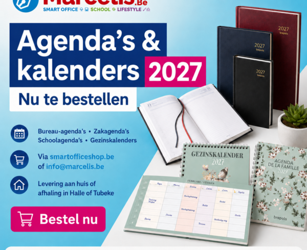 Agenda’s en kalenders 2027 bestellen bij Marcelis Smart Office Catalogus agenda’s 2027 Marcelis Smart Office Bureau-agenda’s, zakagenda’s en kalenders 2027