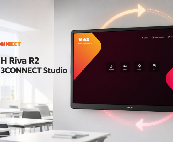 cTOUCH Riva R2 touchscreen met de nieuwe i3CONNECT Studio-interface