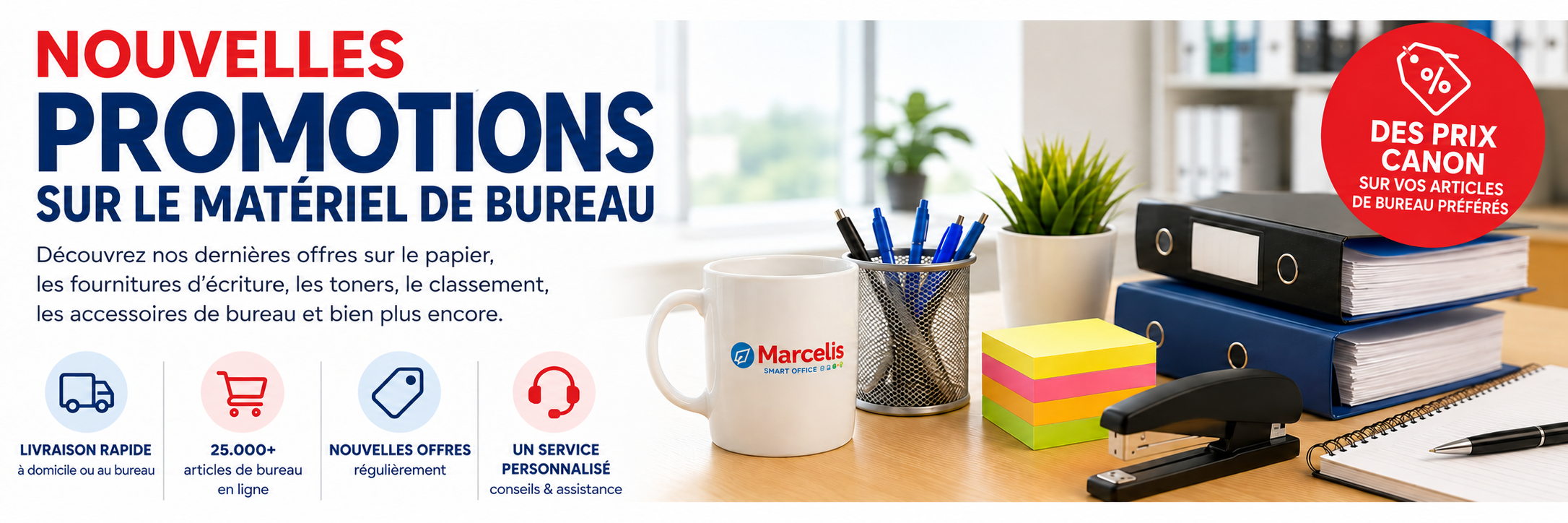 Promotions-Articles de bureau